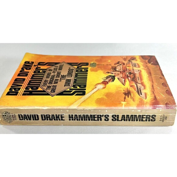 Hammers Slammers  Paperback By David Drake Vintage 1987 First Printing Paperback - Picture 8 of 9